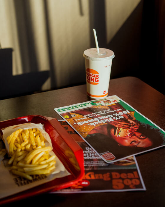 Burger King Austria — Pommes und Coca-Cola