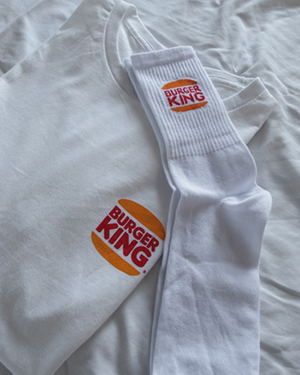 Burgerking T-Shirt + Socken