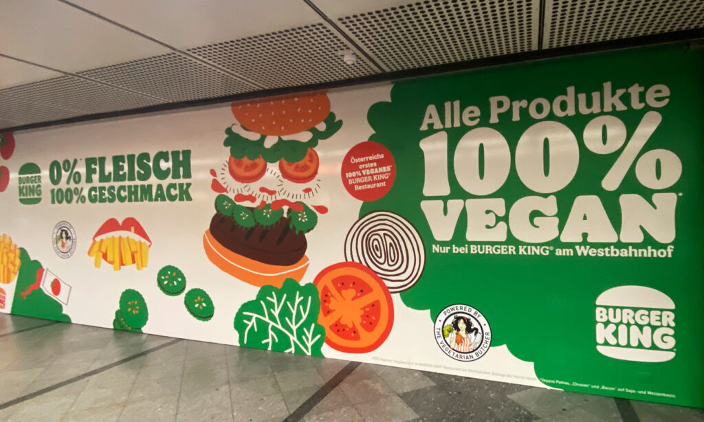 Burger King Tür Westbahnhof